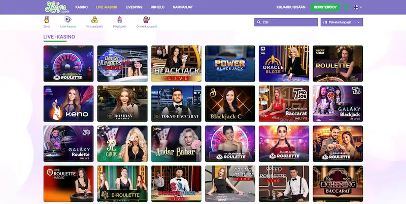 lucys-casino-livepelit
