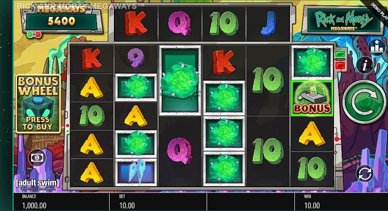 rick-and-morty-megaways-slot