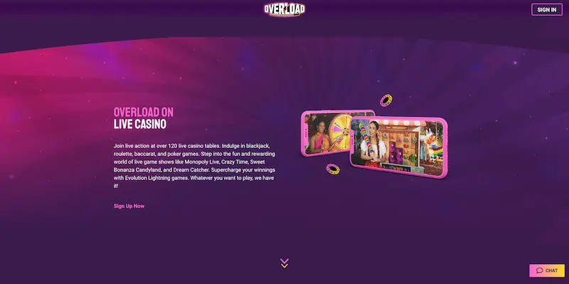 overload-casino-livepelit