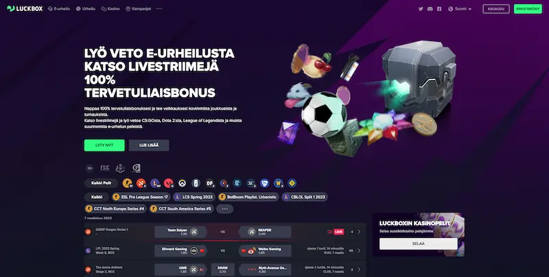 luckbox-casino-etusivu