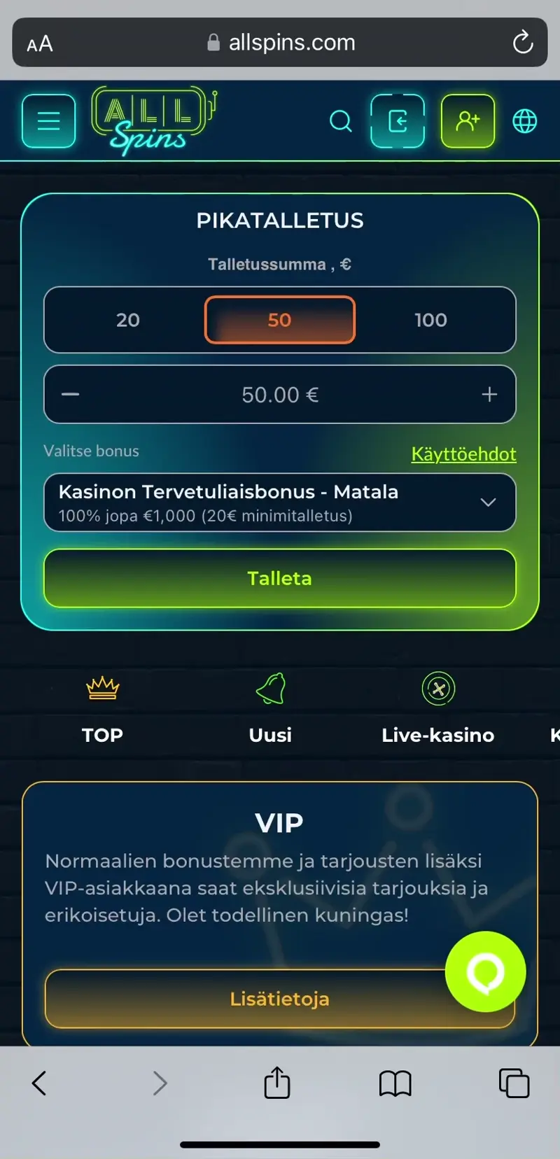 allspins-casino-esittely
