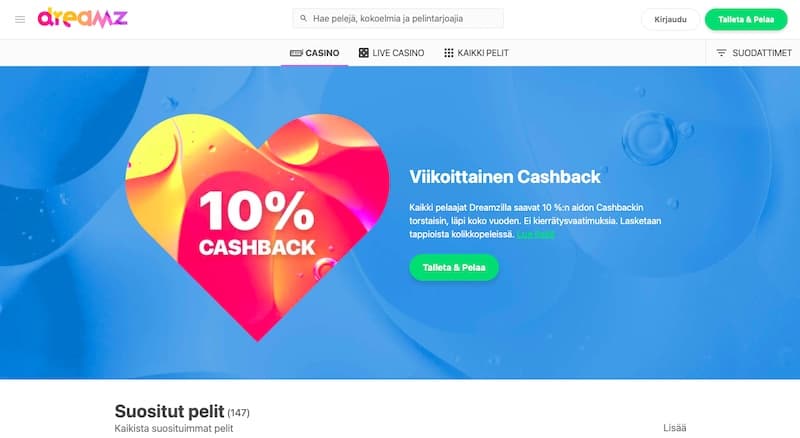 dreamz-etusivu