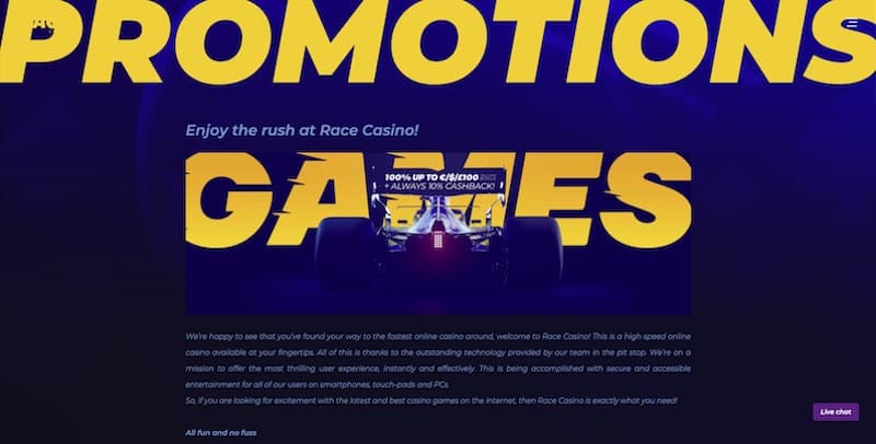 racecasino-kokemuksia