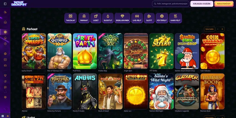 novajackpot-pelit