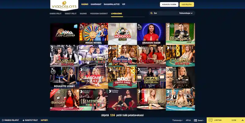 viggoslots-livepelit