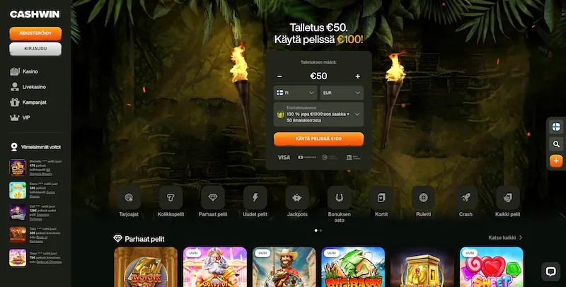 cashwin-casino-etusivu