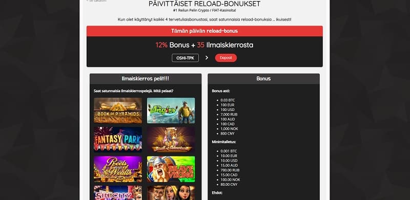 oshi-casino-kampanja