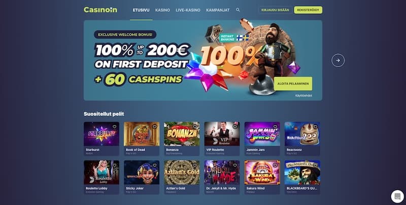 casinoin-etusivu