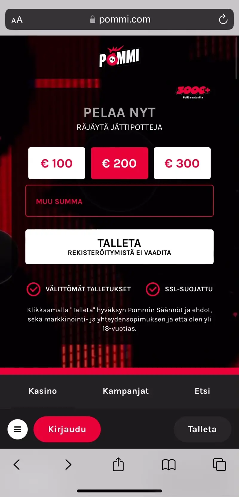 pommi-kasino-esittely