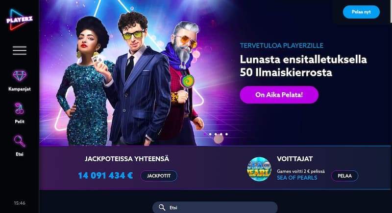 playerz-etusivu