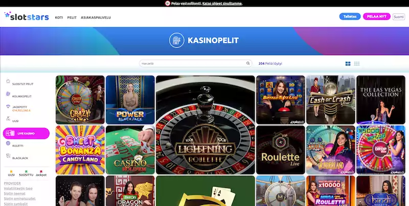slotstars-livekasino