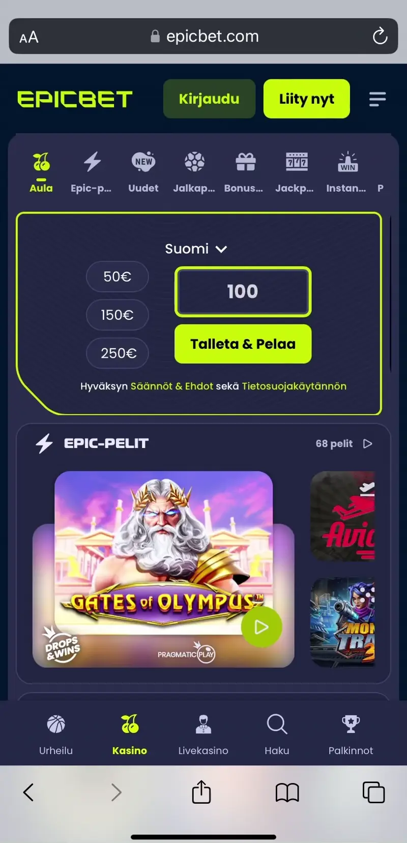 epicbet-esittely