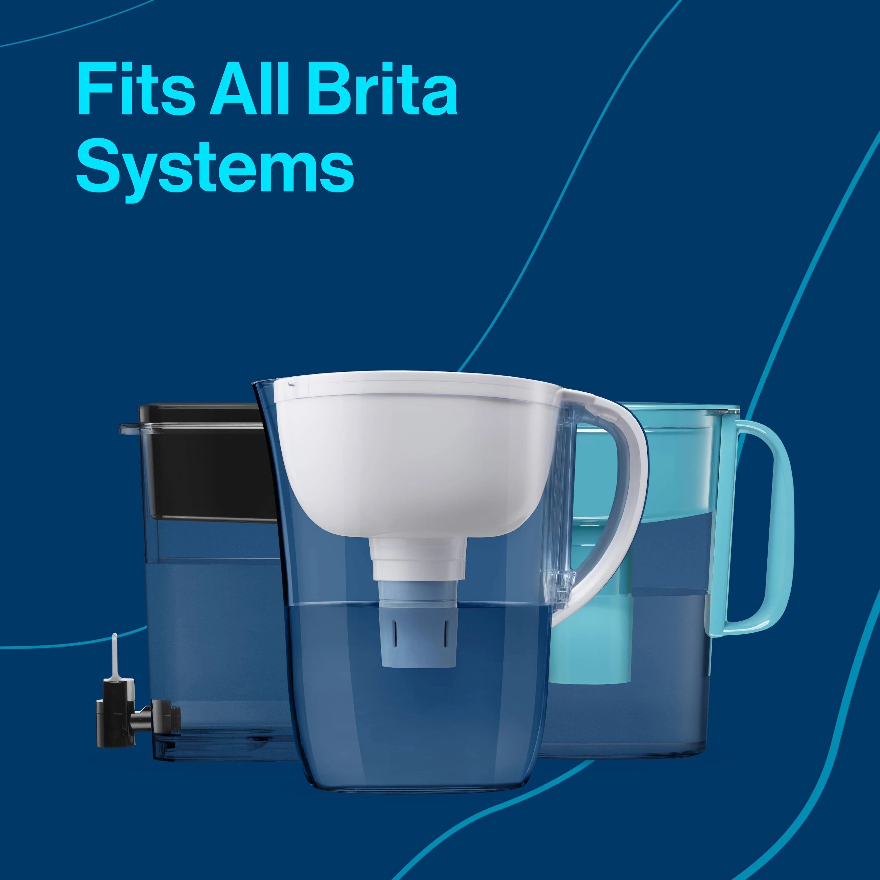 Fits all Brita systems .