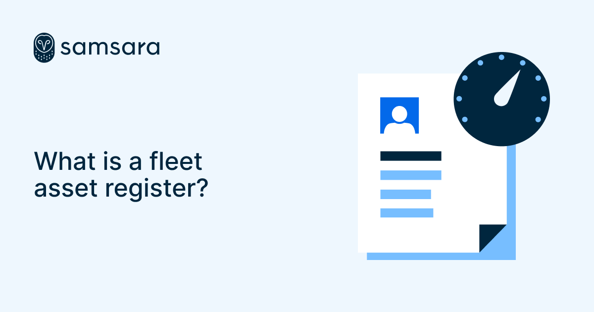 fleet asset register