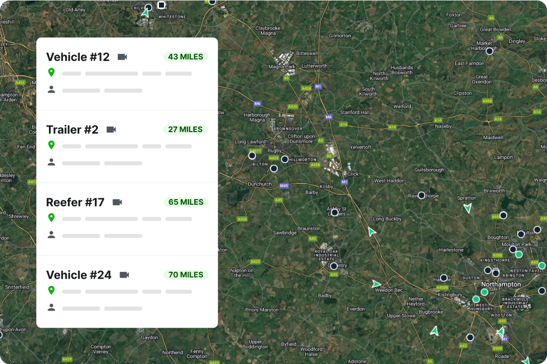 Samsara dashboard