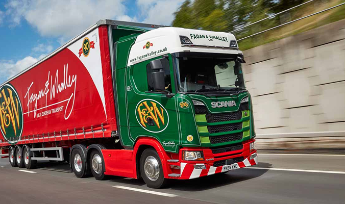 Fagan & Whalley truck