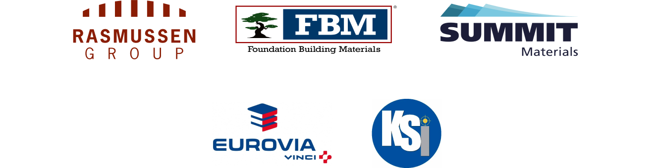 The Rasmussen Group, Foundation Building Materials, Summit Materials, Eurovia USA and KS Industries