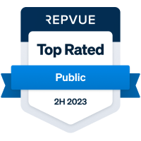RepVue Top Public Company Award