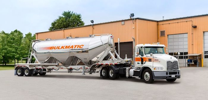 Bulkmatic PTO equip truck