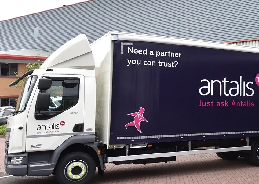 lorry with dorn written on side