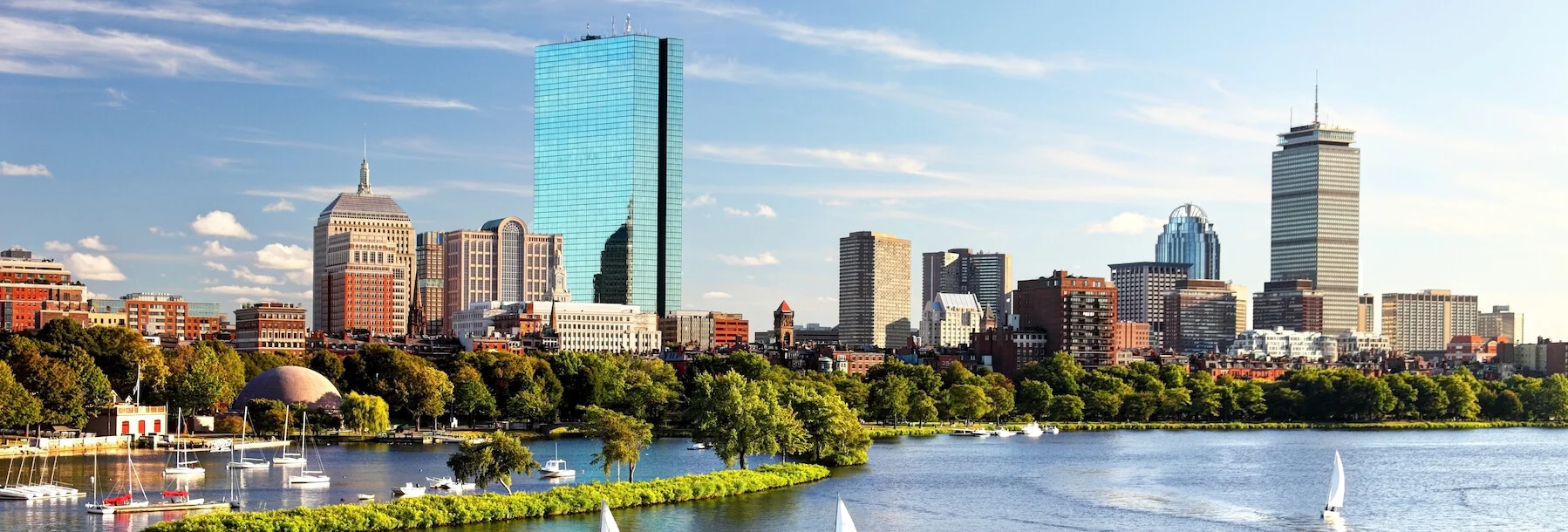 Skyline of the City of Boston