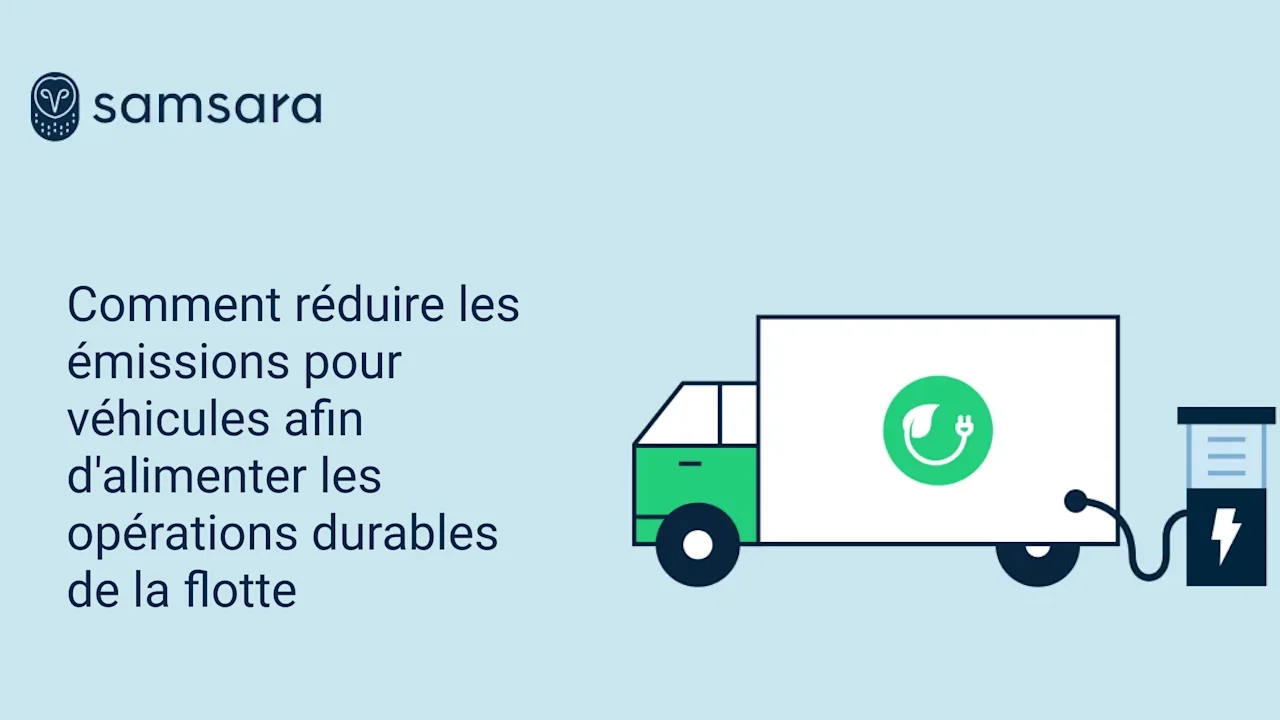 Comment réduire les émissions pour véhicules afin d'alimenter les opérations durables de la flotte