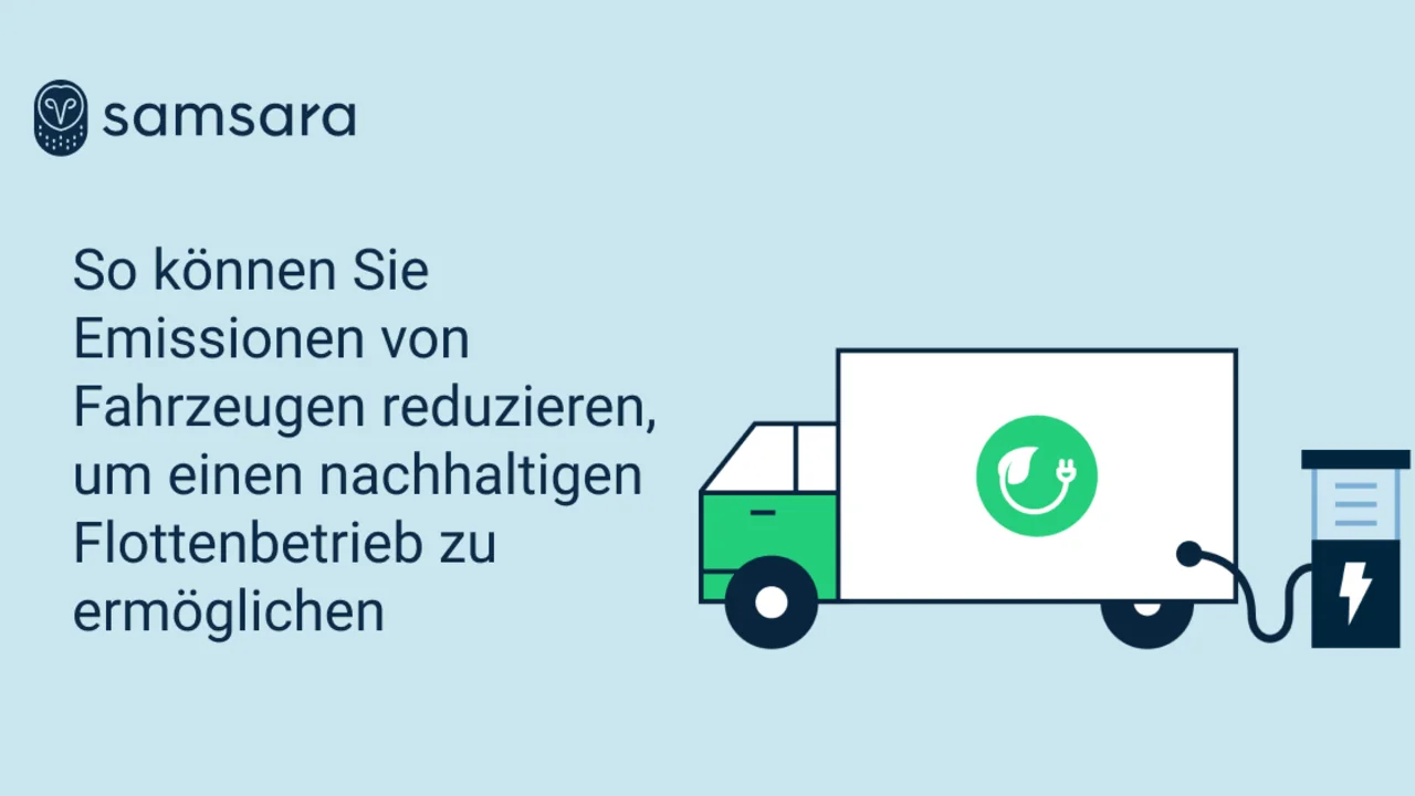 So können Sie Emissionen von Fahrzeugen reduzieren, um einen nachhaltigen Flottenbetrieb zu ermöglichen