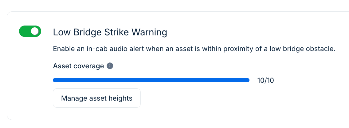 Low Bridge Strike Warning