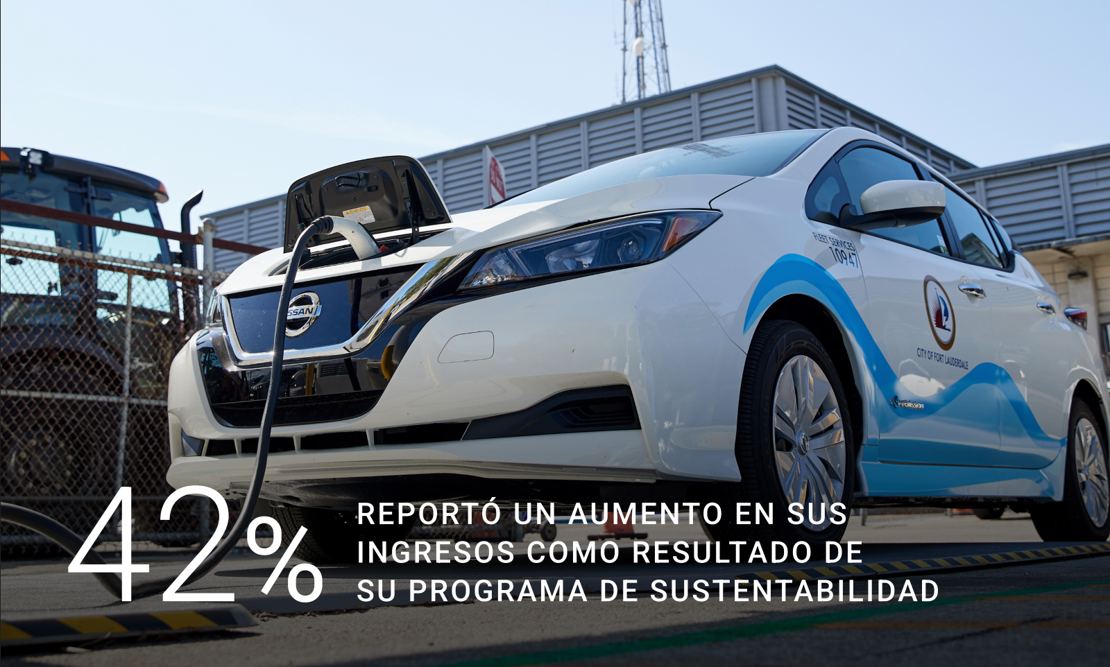 El 42 % reportó aumentos de ingresos como resultado de su programa de sustentabilidad.