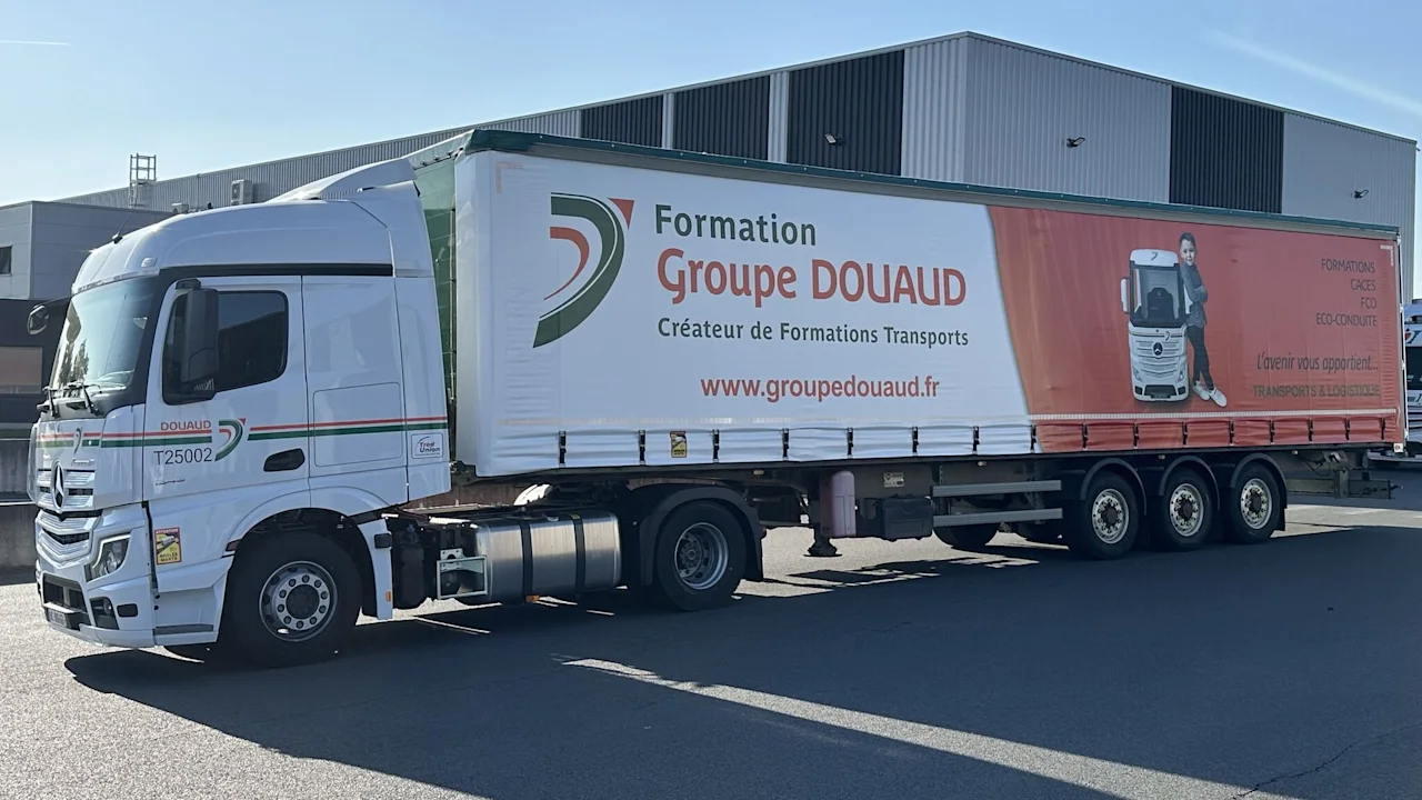 Transports Douaud enhances driver safety with Samsara's AI-powered dashcams