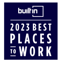 Built In Best Place to Work Award Badge