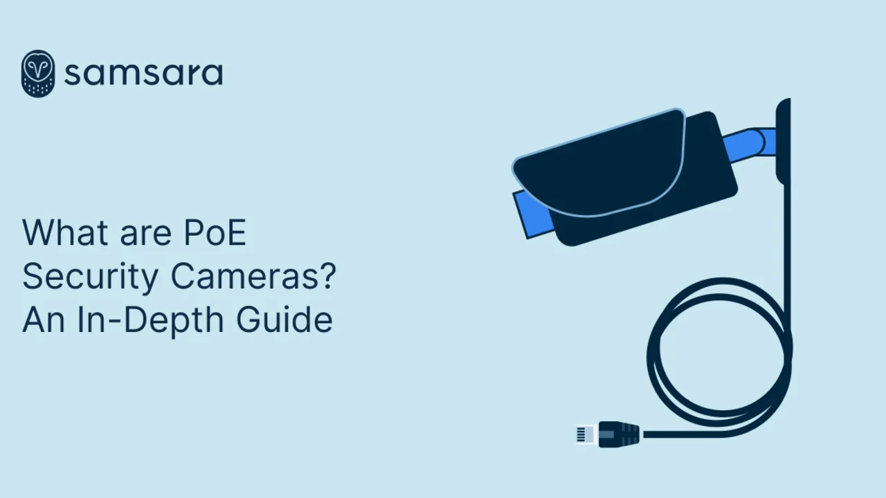 What are PoE security cameras? An in-depth guide