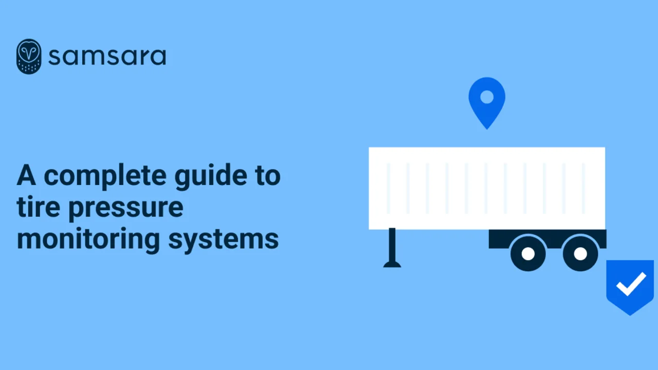 A complete guide to tire pressure monitoring systems