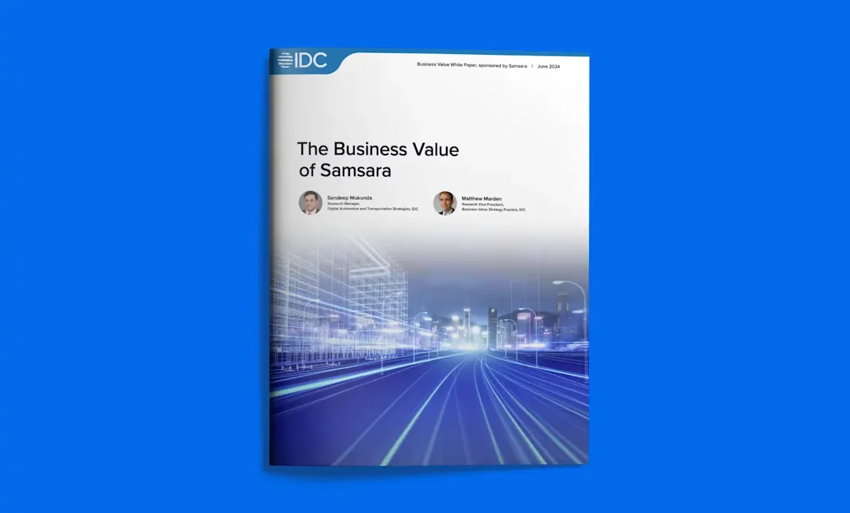 IDC: The Business Value of Samsara