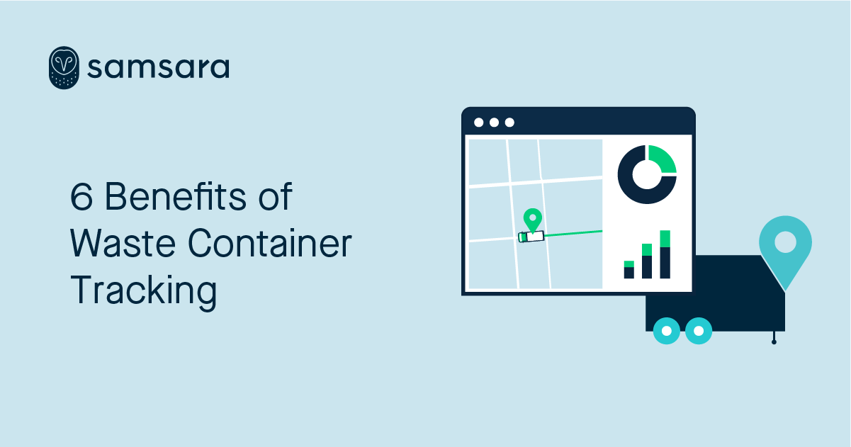 Waste container tracking software.