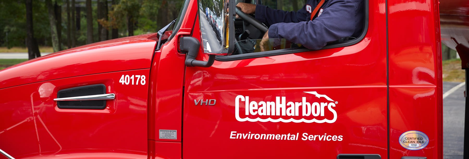 Clean Harbors Driver in Truck