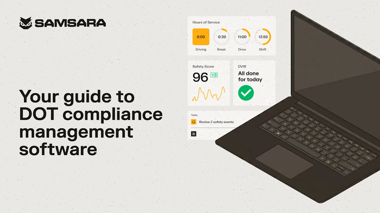 Your guide to DOT compliance management software
