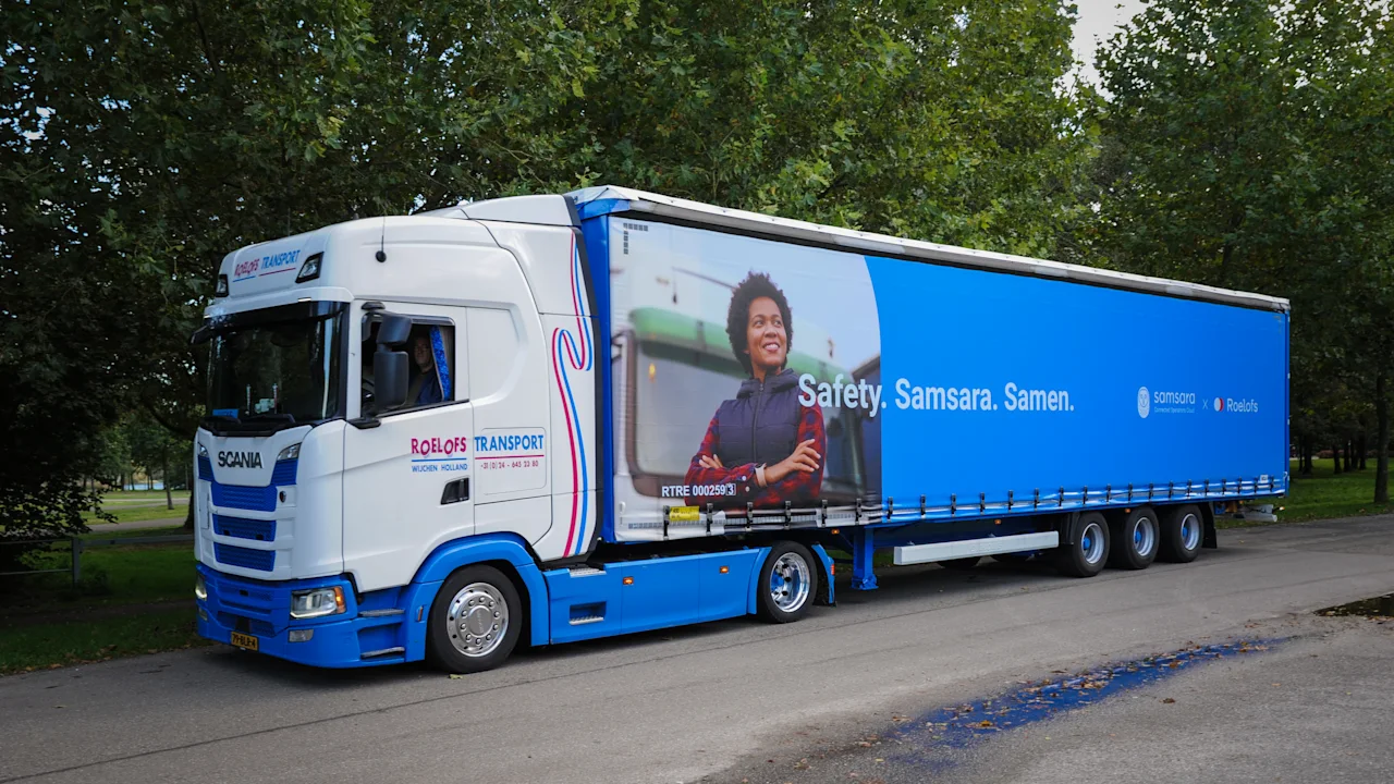 Roelofs Transport ziet 60% minder gevallen van niet-foutschadeclaims met de realtime AI-oplossingen van Samsara