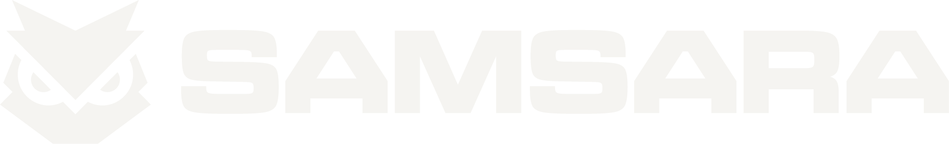 Samsara logo in white featuring an owl icon and bold text on a light background.