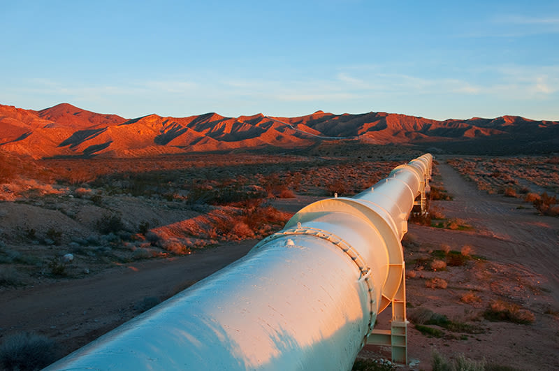 Monitor pipeline pressure and adjust control valves to ensure adequate flow