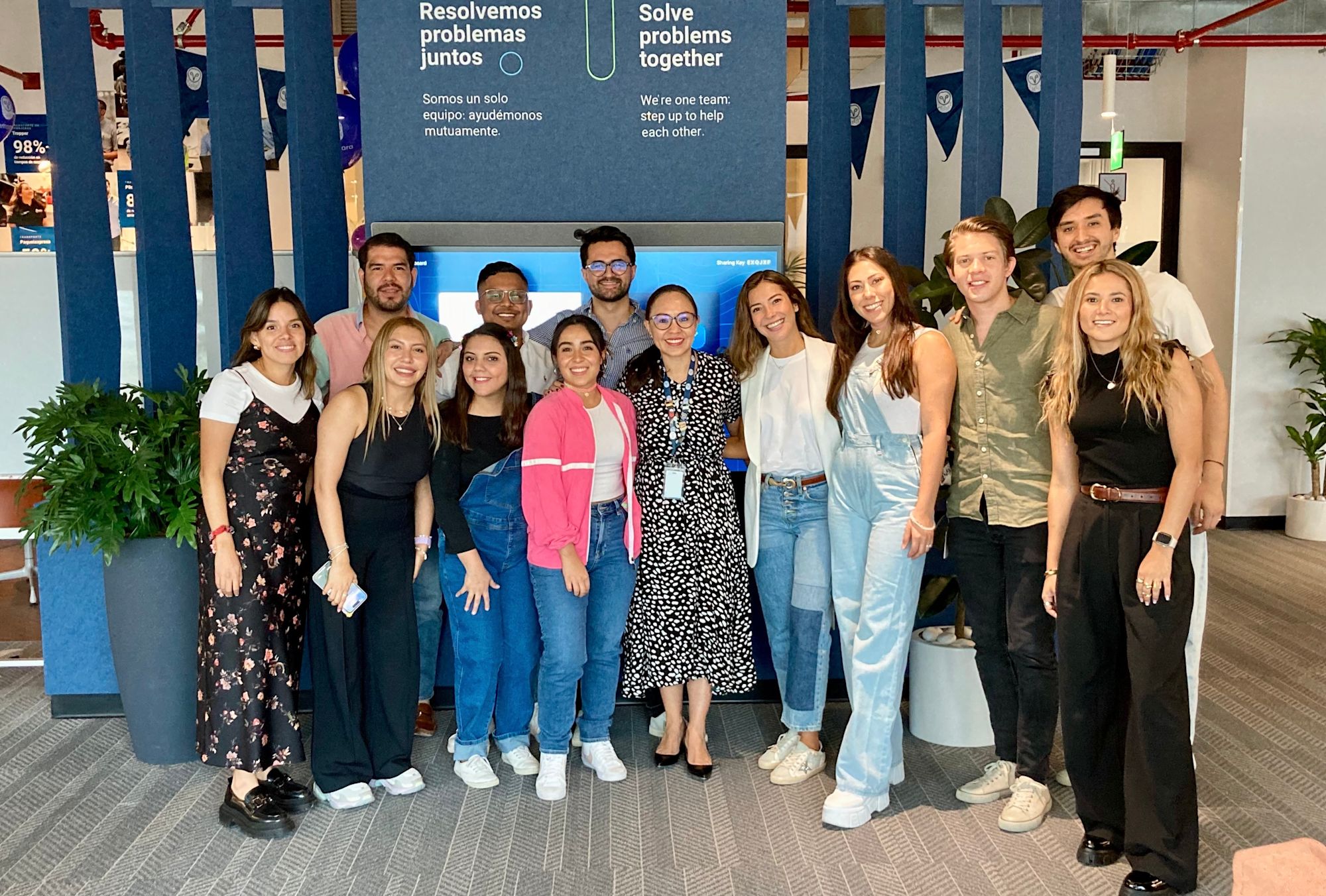 Samsara employees in Mexico City office