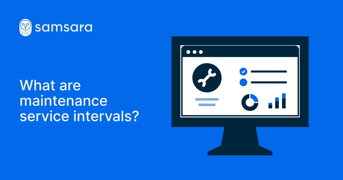 Maintenance service intervals