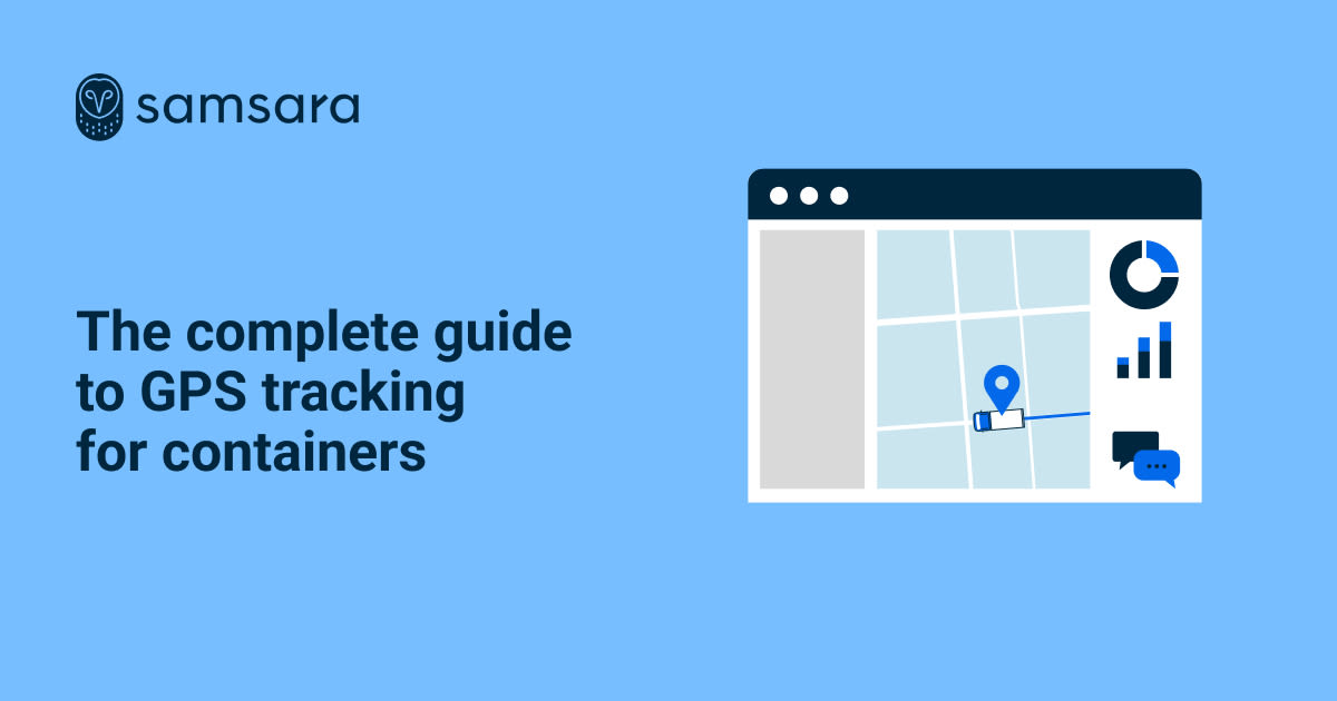 GPS tracking for containers