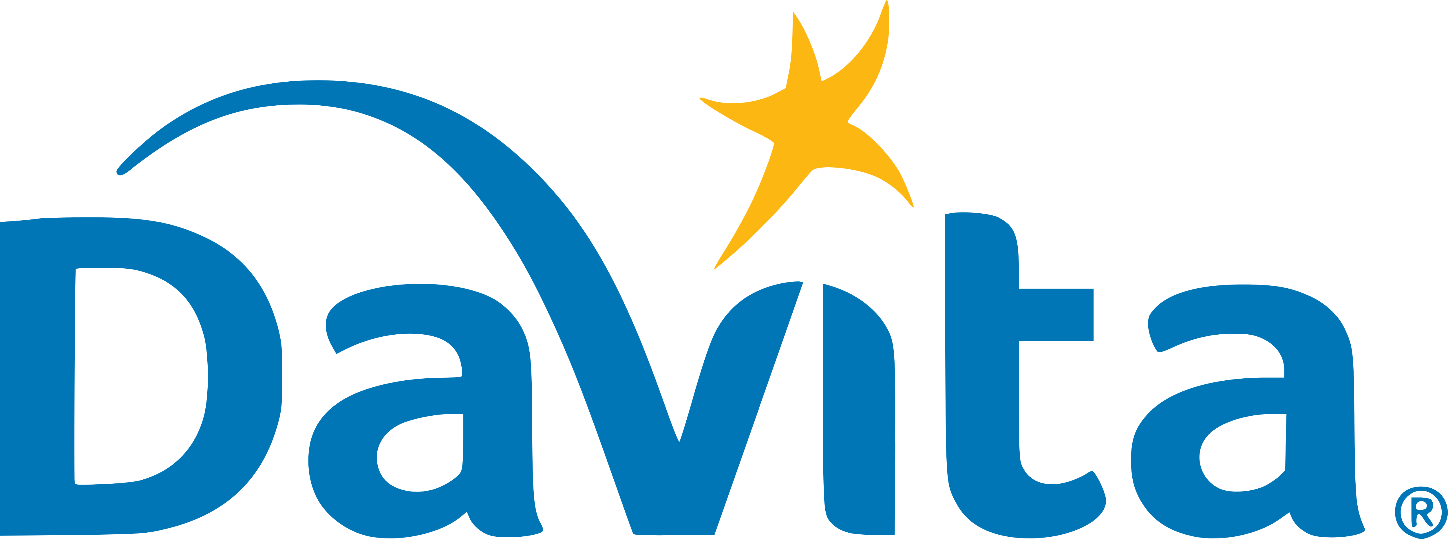 Davita logo blue Davita logo blue