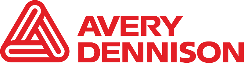 Avery Dennison logo red Avery Dennison logo red