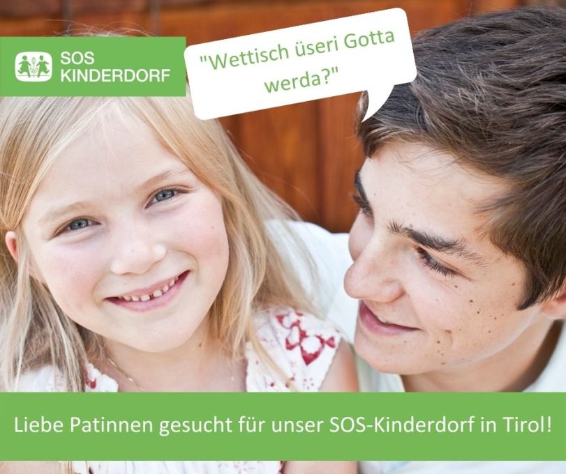 Dorf- oder Projektpatenschaften von SOS-Kinderdorf. 