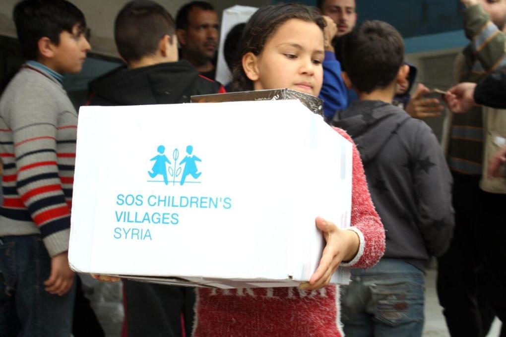 SOS-Kinderdorf unterstützt Kinder und Familien nach dem Erdbeben in Syrien. 
