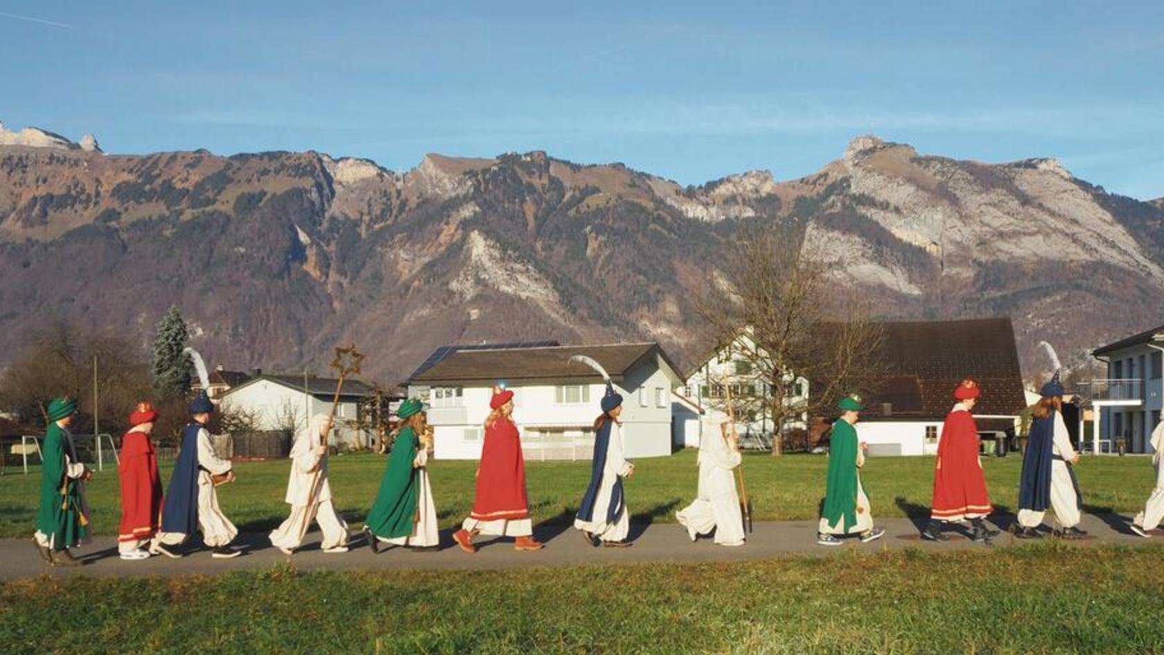 Die Sternsinger Schaan sammeln für ukrainische Kriegskinder