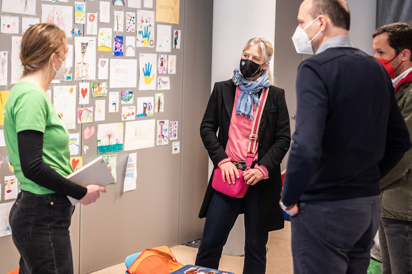 I.D. Tatjana von Lattorff im Kinderschutzzentrum Wien