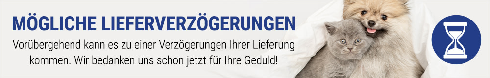 Mögliche Lieferverzögerungen: vorübergehend kann es zu einer Verzögerung Ihrer Lieferung kommen. Wir bedanken uns schon jetzt für Ihre Geduld!